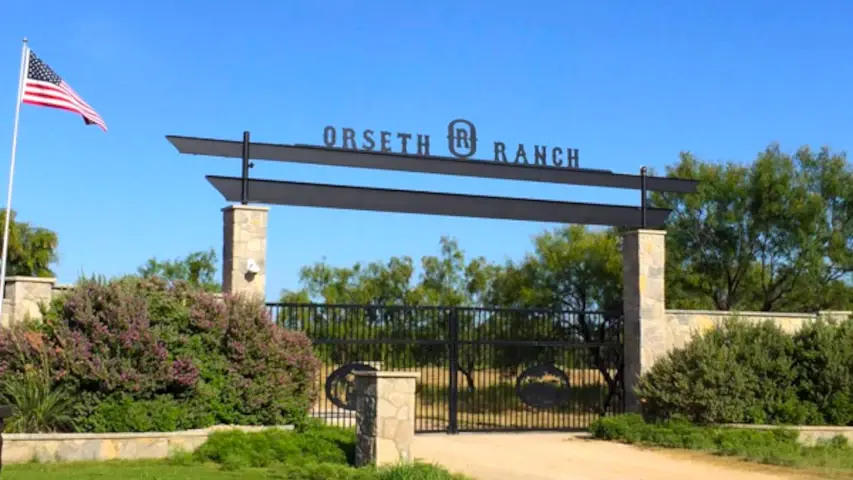 Custom entrance orseth ranch