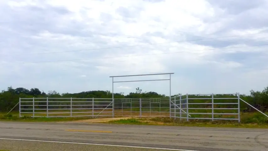 Ranch Custom Entrance in Kerr County